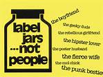 label jars